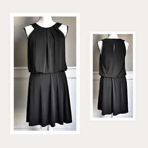 🧵White House Black Market | Black Halter Dress